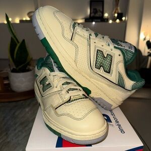 Rare New Balance 550 Aime Leon Dore Masaryk Community Gym Green